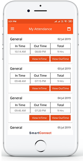 mobile screen